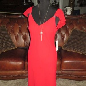 ❤️ STUNNING RED NWT EVAN PICONE GOWN SIZE 10❤️