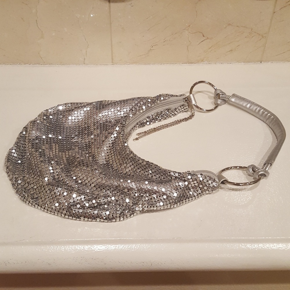 Silver Sequence Bag