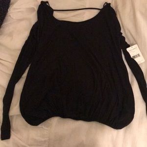 Free people open back long sleeve