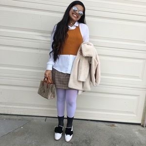 Plaid skirt