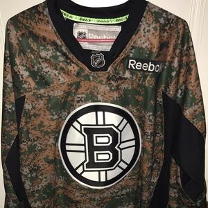 Boston Bruins Salute to Service Jersey