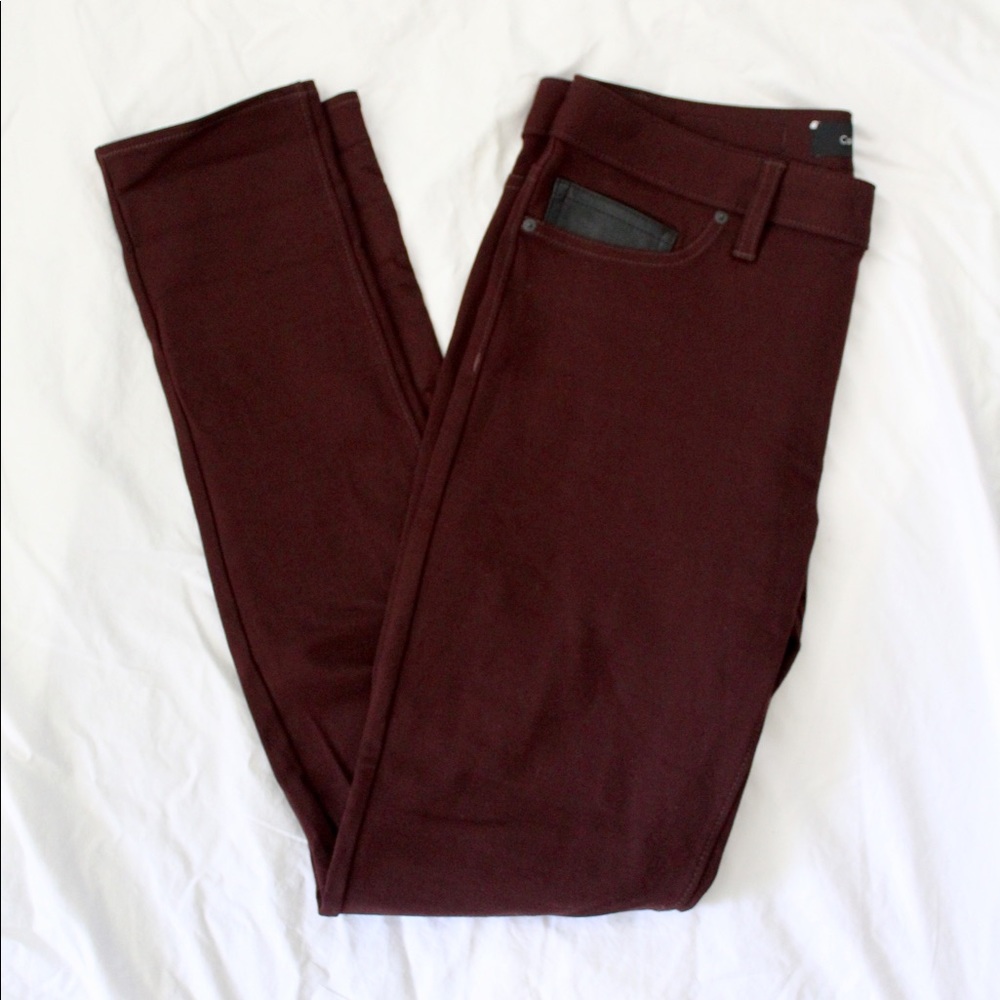 Maroon Calvin Klein Jeans