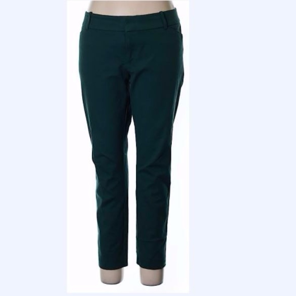 Green office pant
