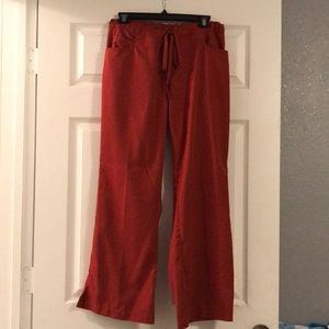 Grey’s Anatomy Petite Scrub Pants Burnt Orange