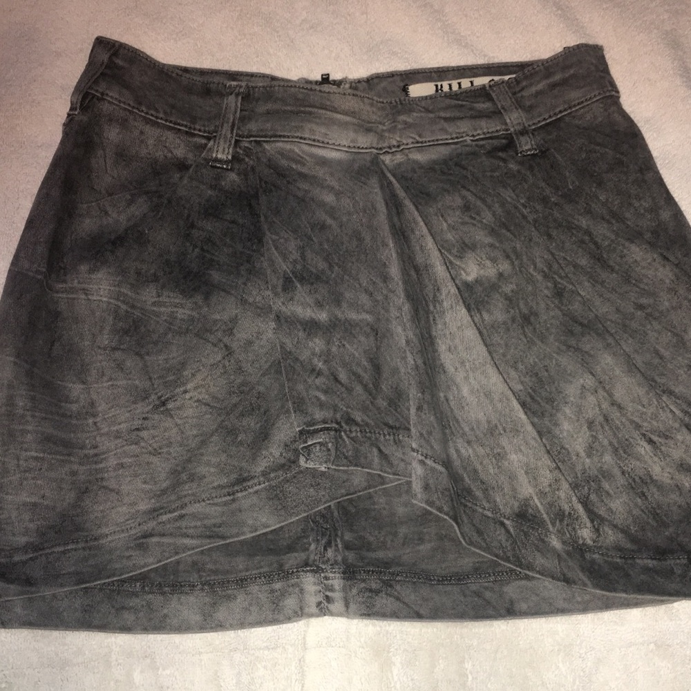 Kill City Rock N Roll Mini Skirt