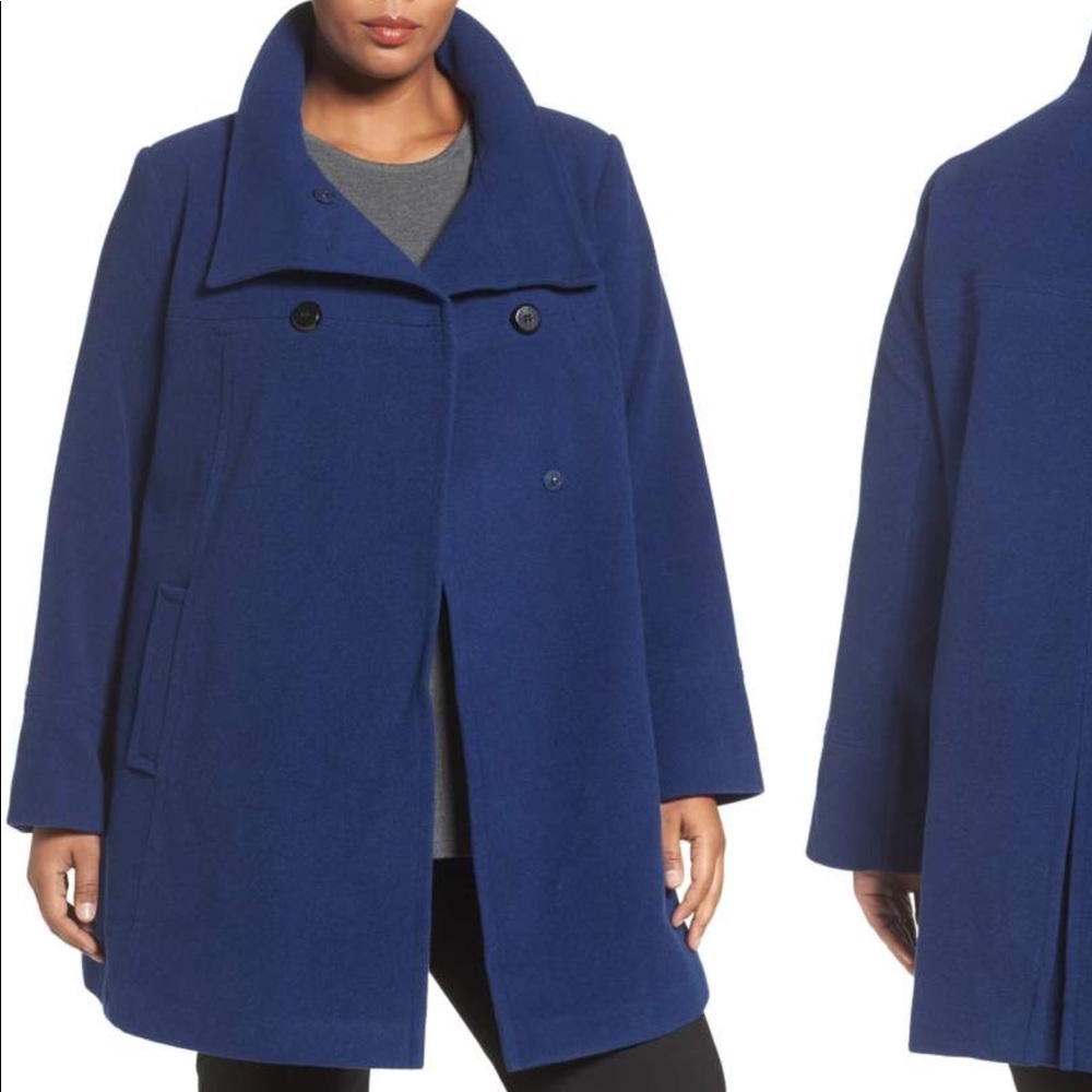 Classics by S. Rothschild Vintage Wool Peacoat 18W