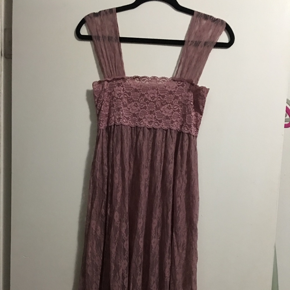 Free people lace maxi