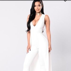 White jumpsuit