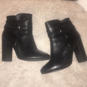 Black Steve Madden booties