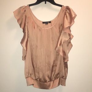 BRAND NEW) BABY ROSE GOLD BLOUSE