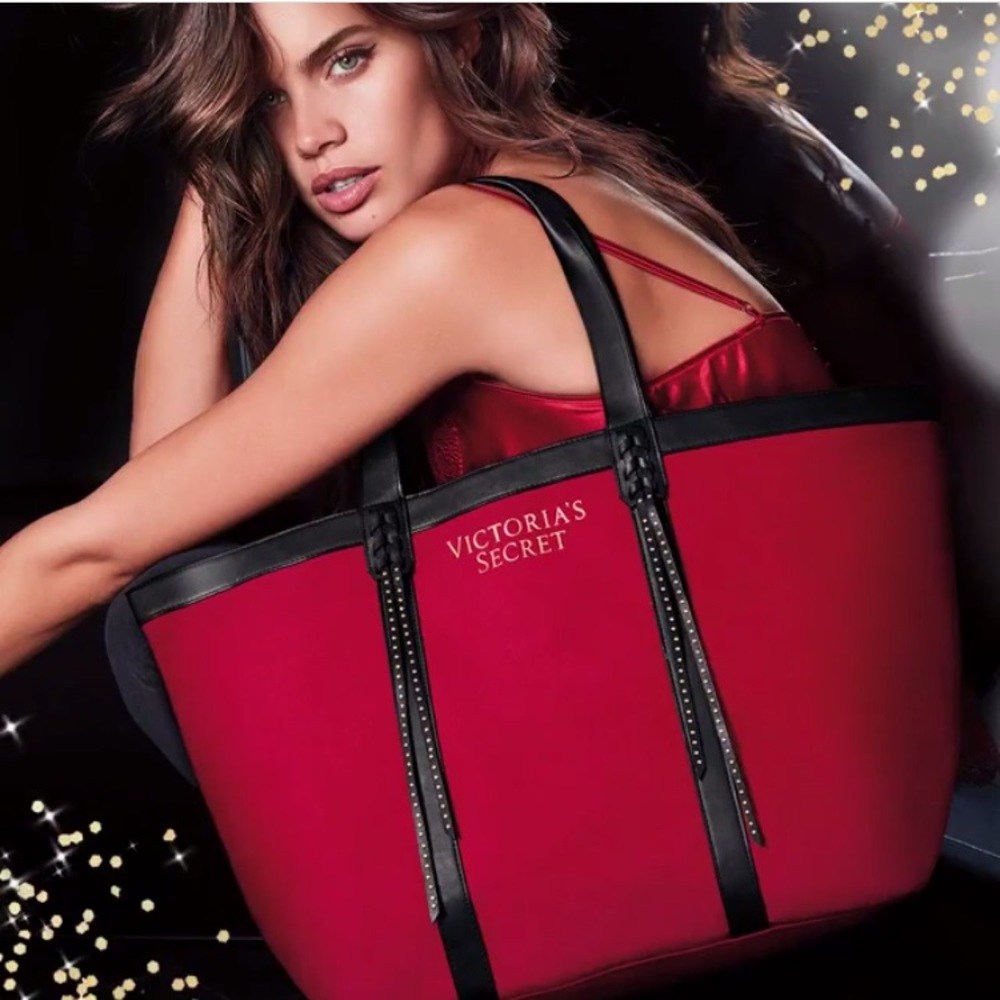 ❌❌SOLD❌❌Red Victoria’s Secret tote bag