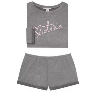 NWT Victoria’s Secret Pullover & Short Pajama Set