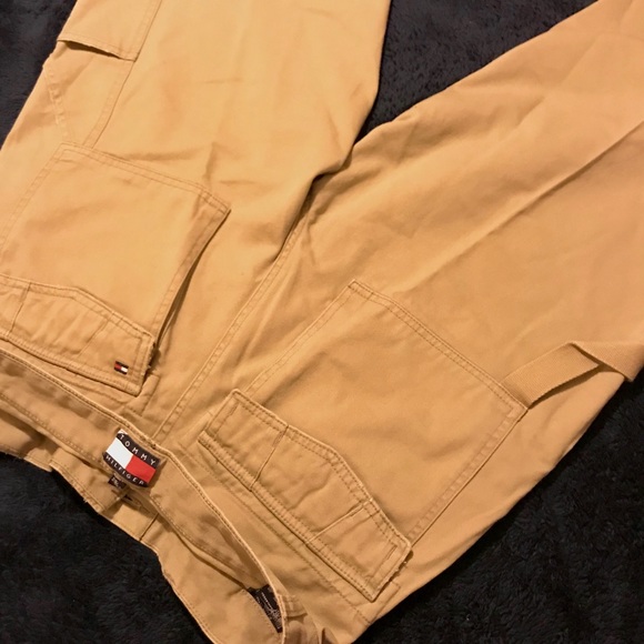 RARE VTG 90s Tommy Hilfiger Carpenter Khaki Pants - Picture 1 of 4