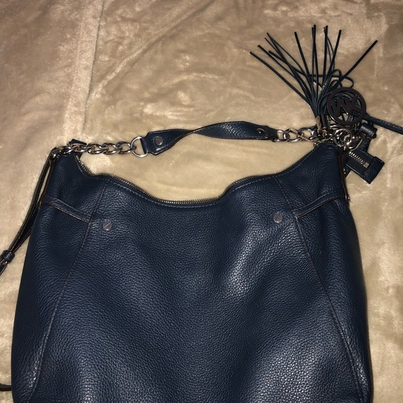 navy blue MK hobo bag - Picture 2 of 2