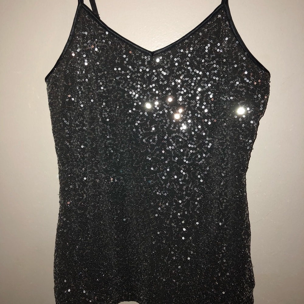 Express silver top, in size XS