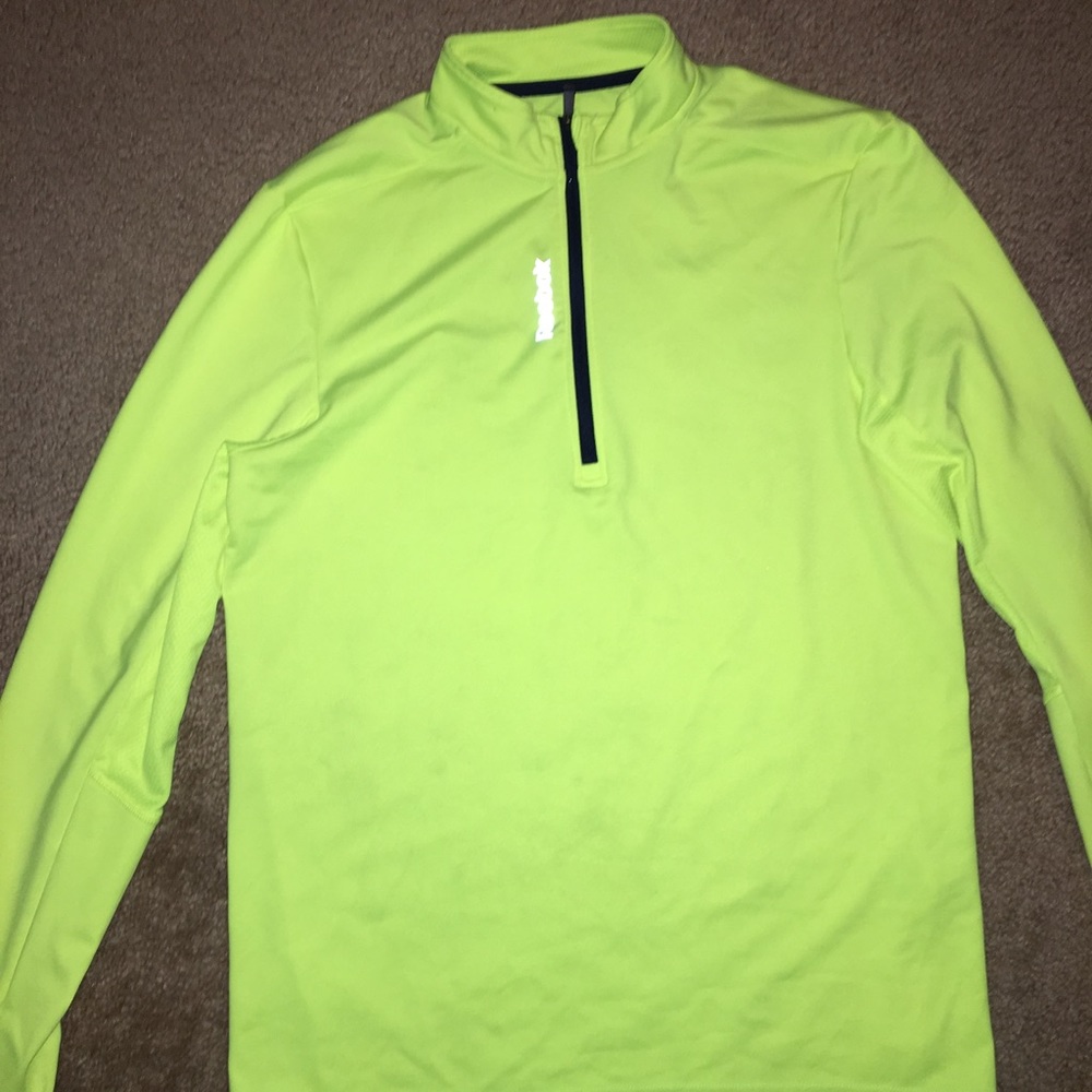Reebok quarter zip stretchy material