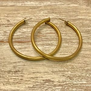 Shelia Fajl gold hoop earrings
