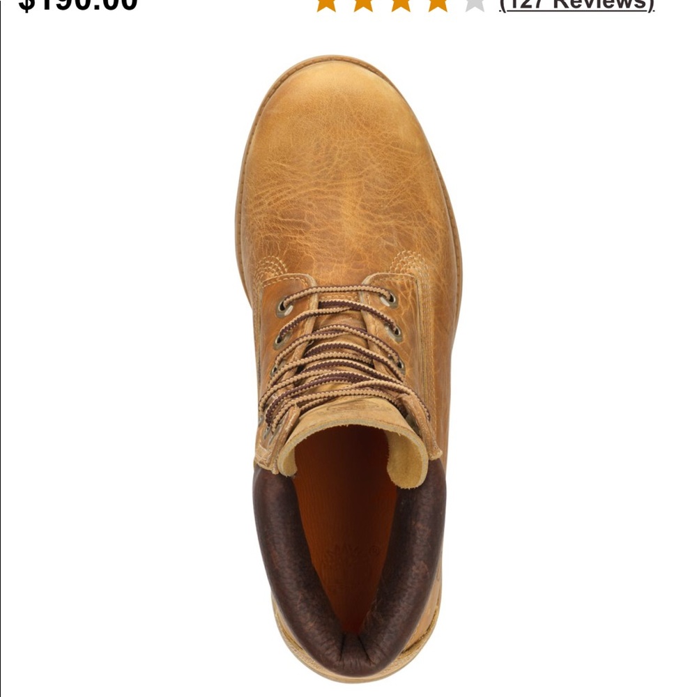 MEN'S TIMBERLAND® HERITAGE 6-INCH WATERPROOF BOOTS - Picture 4 of 8