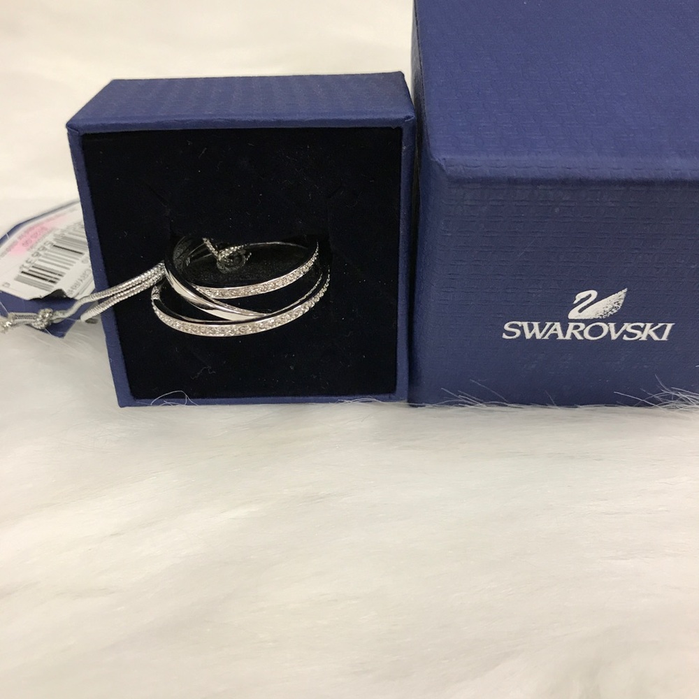 Swarovski spiral ring size 60