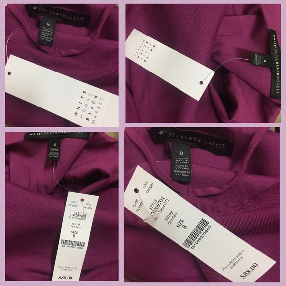 White House Black Market Off-Shoulder Halter Top - Picture 8 of 8