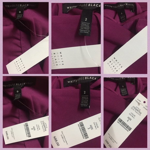 White House Black Market Off-Shoulder Halter Top - Picture 7 of 8