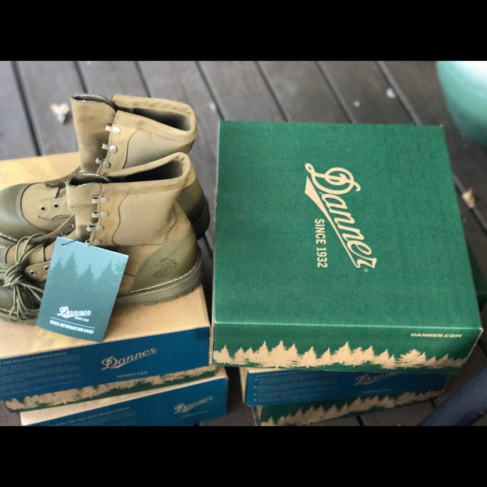 U.S. Marine Corps cold and hot weather boots