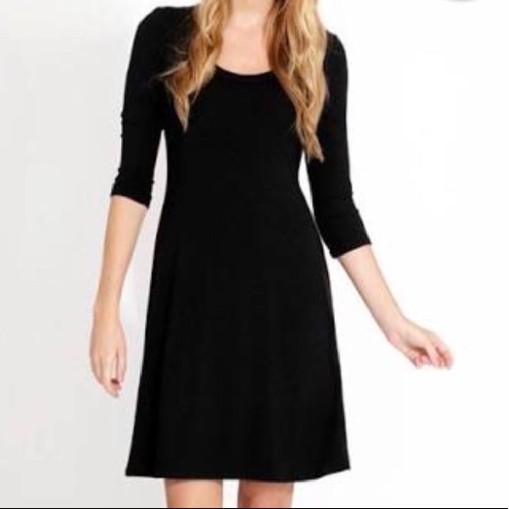 NWT Karen Kane 3/4 Sleeve A-Line Dress!