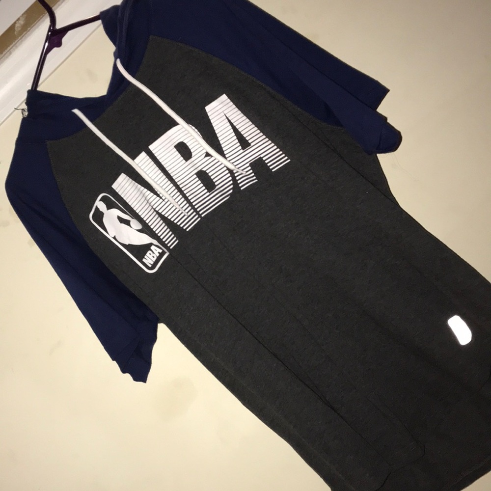 NBA sleeveless hoodie.