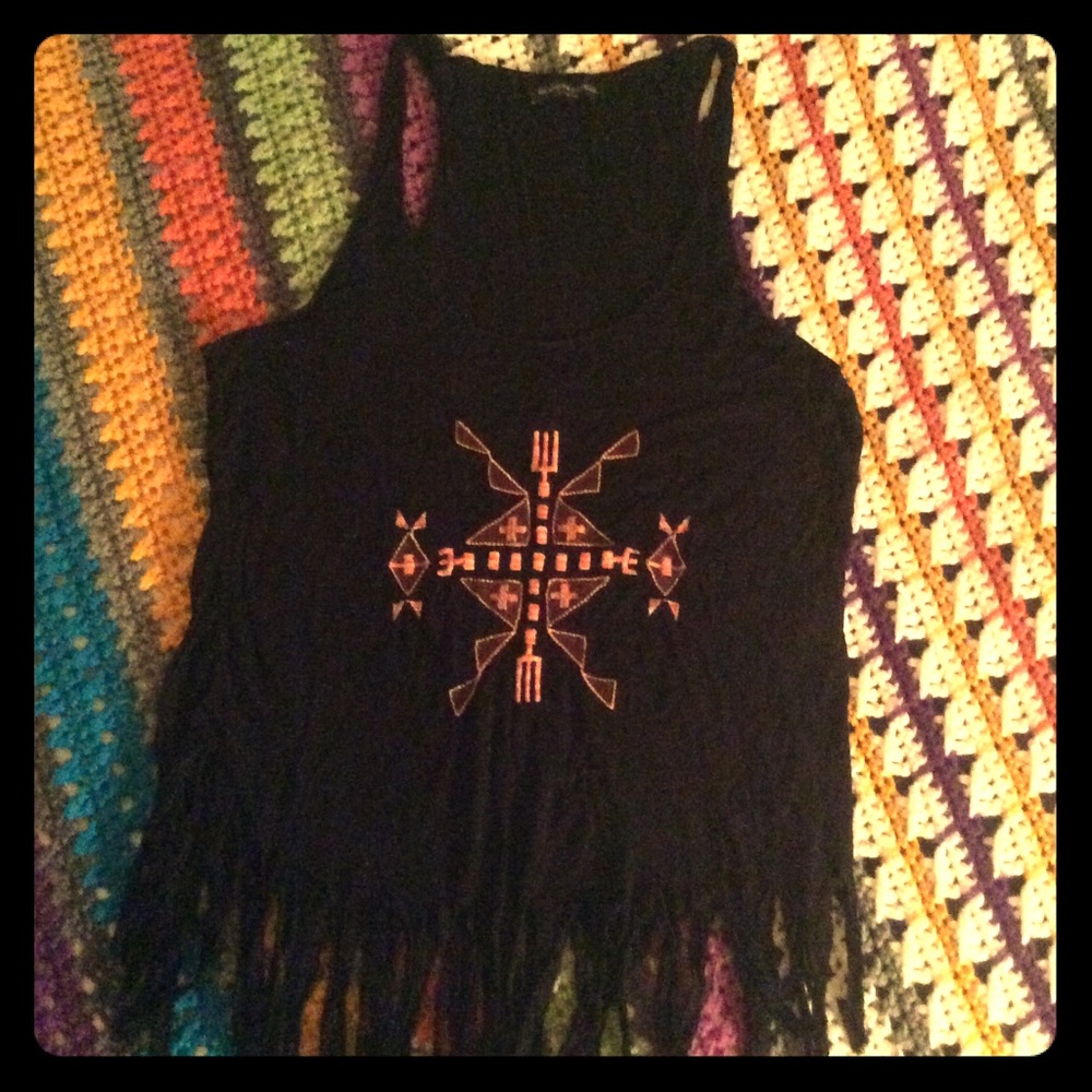 Brandy M Fringe Tank