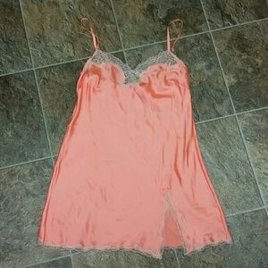 Victoria's Secret Peach silk slip!