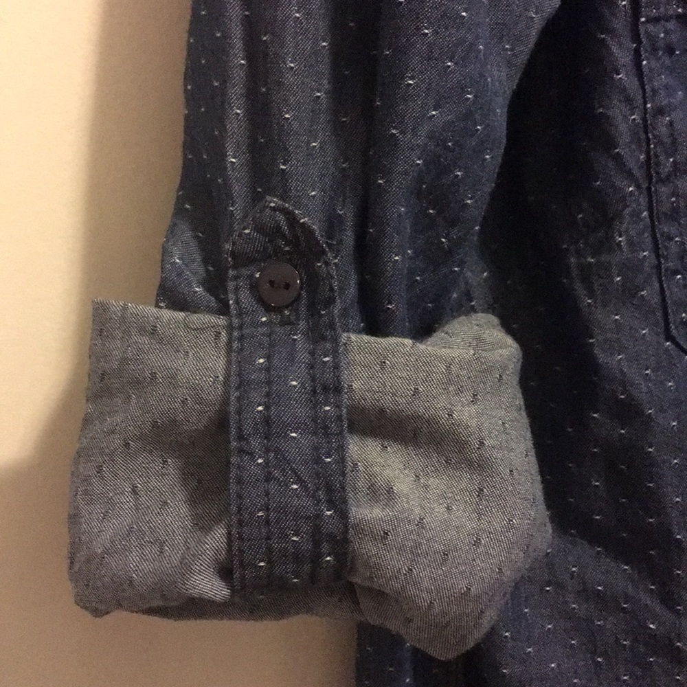 Max Studio chambray jean dress (xs)
