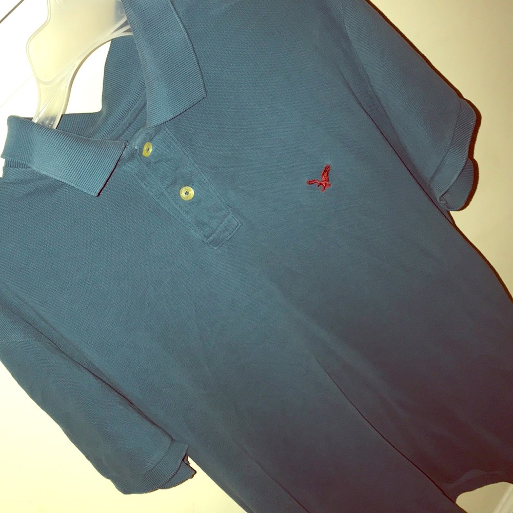 American Eagle polo shirt. 🦅