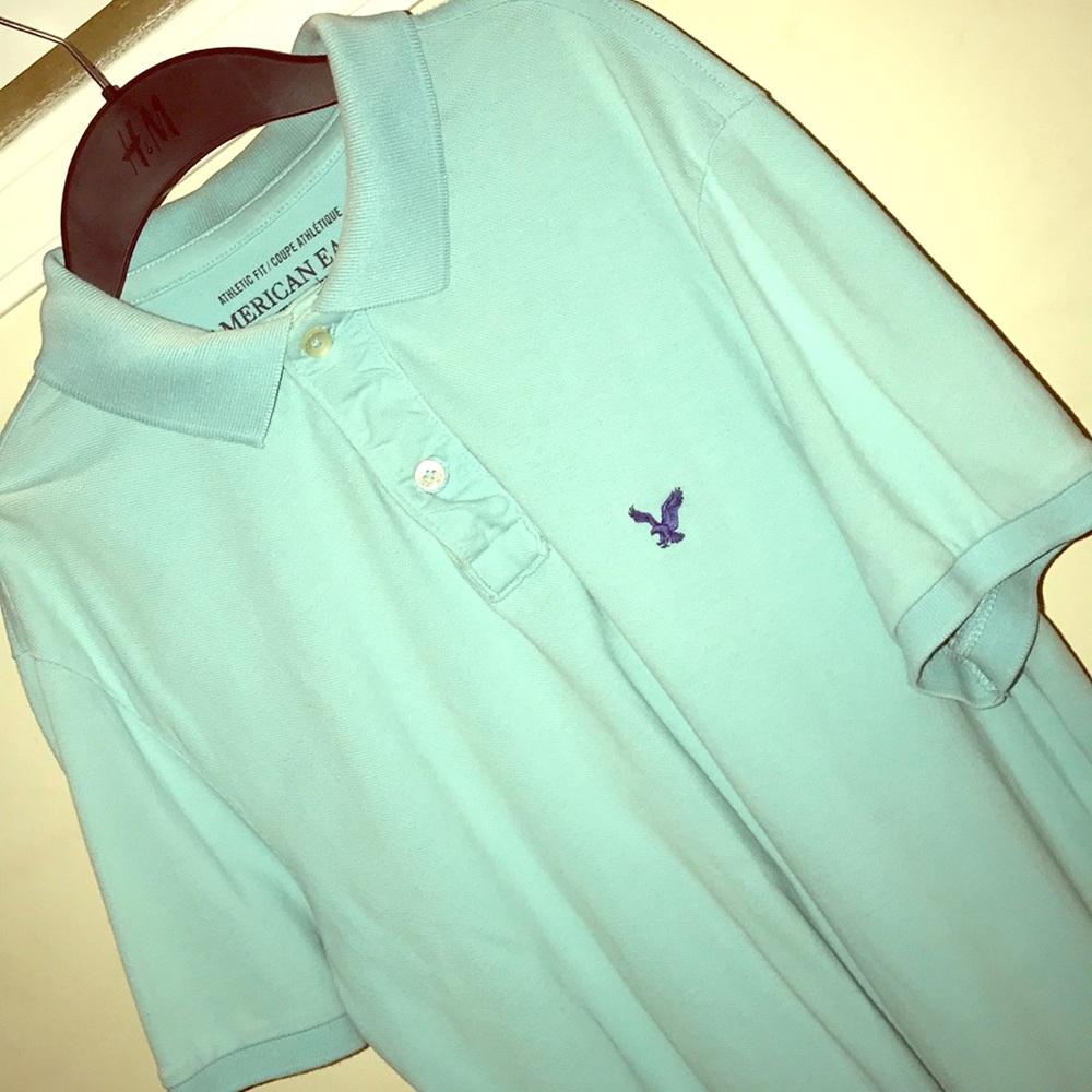 American Eagle polo shirt. 🦅