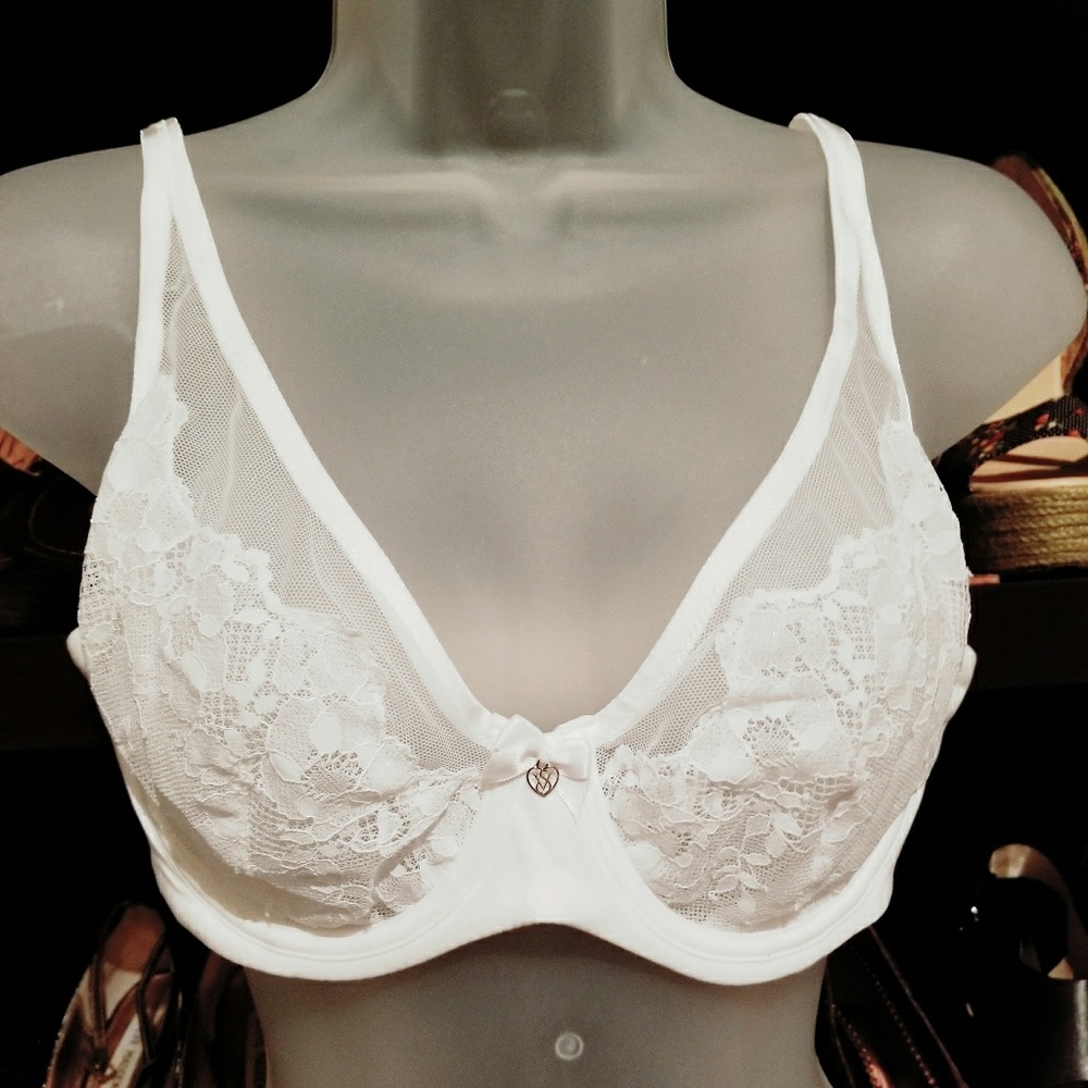 VS new wTag 36c BBV white bra