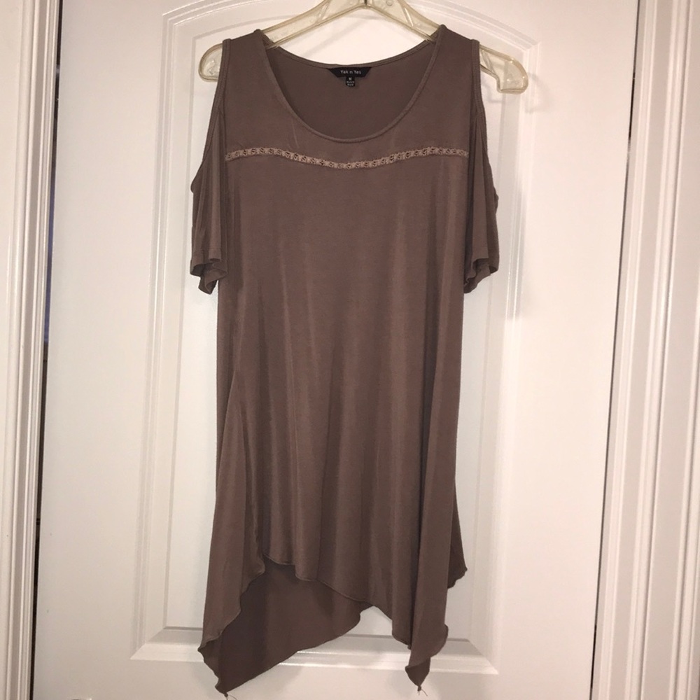 Asymmetrical Yak and Yeti shirt