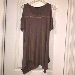 Asymmetrical Yak and Yeti shirt