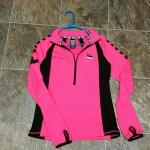 PINK! Ultimate track zip up!
