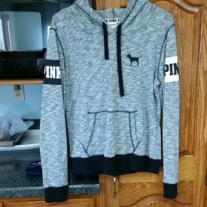 PINK! Black and white sweatshirt!