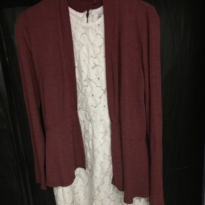 dv by Dolce Vita / Ivory mini dress/ size: small