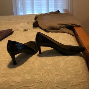 Black Patent leather