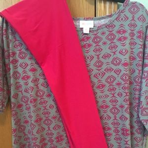 LuLaRoe One Size Leggings/ XS Irma