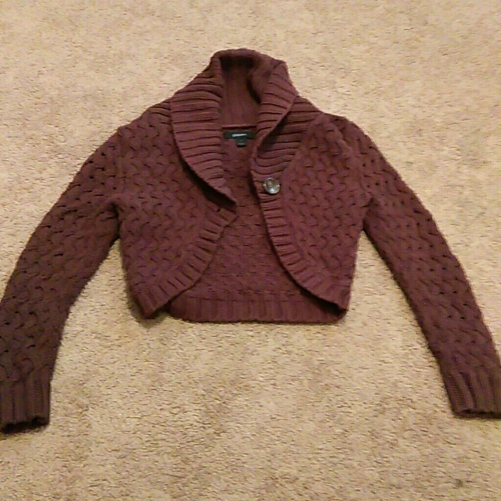 Sweater and blazer