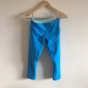 Lululemon cropped reversible leggings