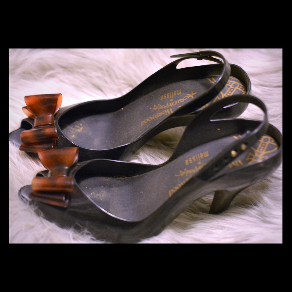 Vivienne Westwood Melissa Lady Dragon 12 Bow Shoes