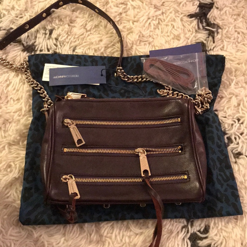 Rebecca Minkoff 3 zip moto mini