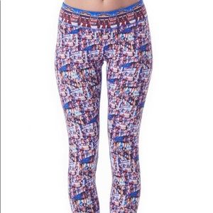 Kira Grace Monk/Prayer Flag Print Leggings