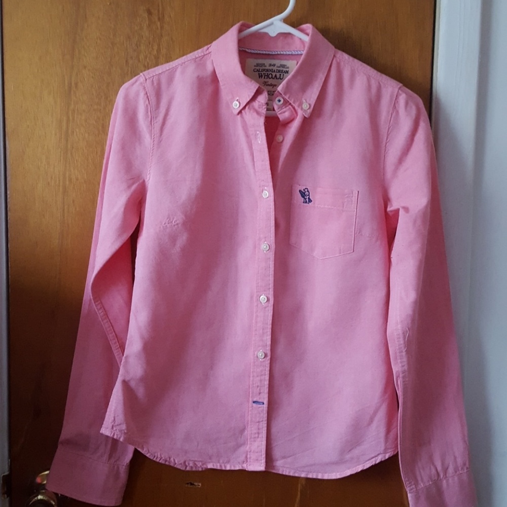 WHO.A.U. Vintage Button Down Shirt