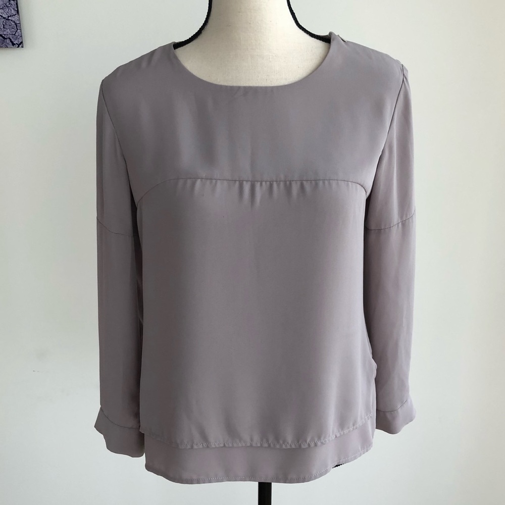 Milady Grey Blouse