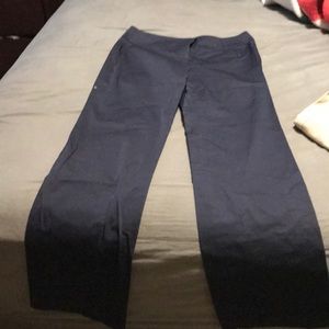 Loft navy trouser pants.