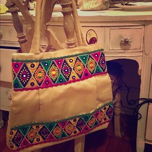 Tote bag / purse made in India - beach / yoga bag